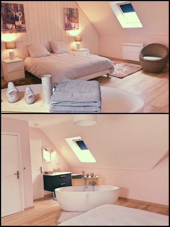 Bed and Breakfast La Ferme D'Antan Baie De Somme Mons-Boubert Zimmer foto