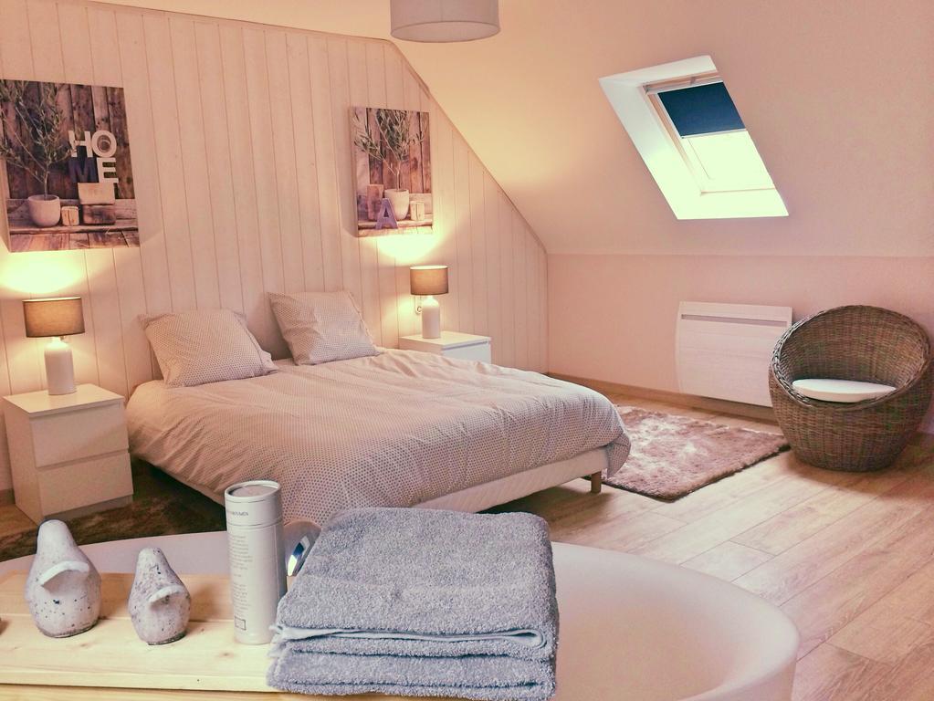 Bed and Breakfast La Ferme D'Antan Baie De Somme Mons-Boubert Zimmer foto