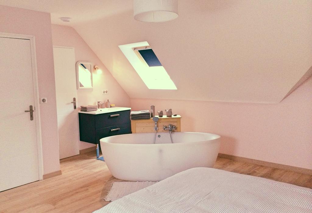 Bed and Breakfast La Ferme D'Antan Baie De Somme Mons-Boubert Zimmer foto